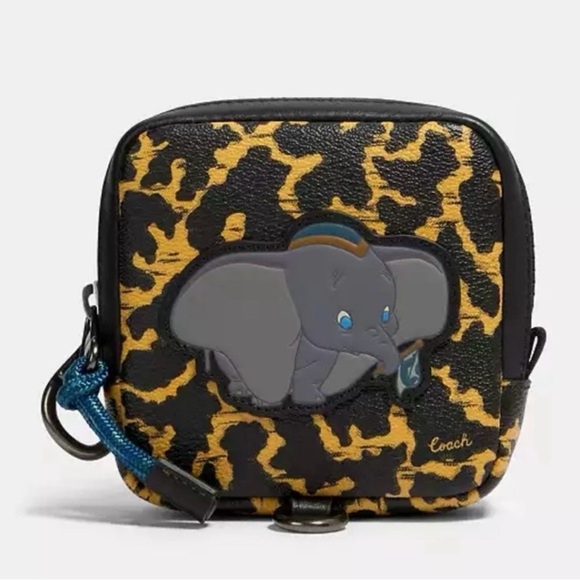 Coach X Limited Edition Disney Dumbo Hybrid Pouch for crossbody / NEW / no tags - Picture 1 of 6